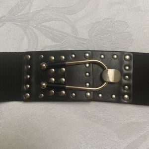Black Elastic Belt